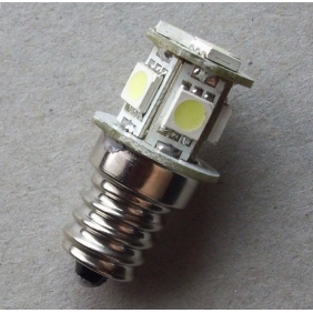 Wholesale GREAT!LED Indicating Lamp E12 Screw type 8SMD-5050 DC12V  Light Color Yellow,Red,Blue,Green,White LED187