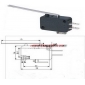 Wholesale NEW!Lever with long lever long 53MM sensitive switch KW7-9 CQC CE certification KG005