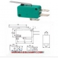 Wholesale GREAT!Sensitive Switch KW8-1 wide feet Petiole back long 26MM KG023