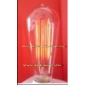 Wholesale NEW!Yellow feet clear light Edison Bulb lamp 120V 60W E27 ST64X146 AD001
