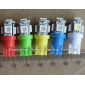 Wholesale GREAT!LED Indicating Lamp WEDGE/W2.1X9.5D T10-5SMD-5050 12V 2.5W Light Color White,Blue,Green,Red,Yellow LED260